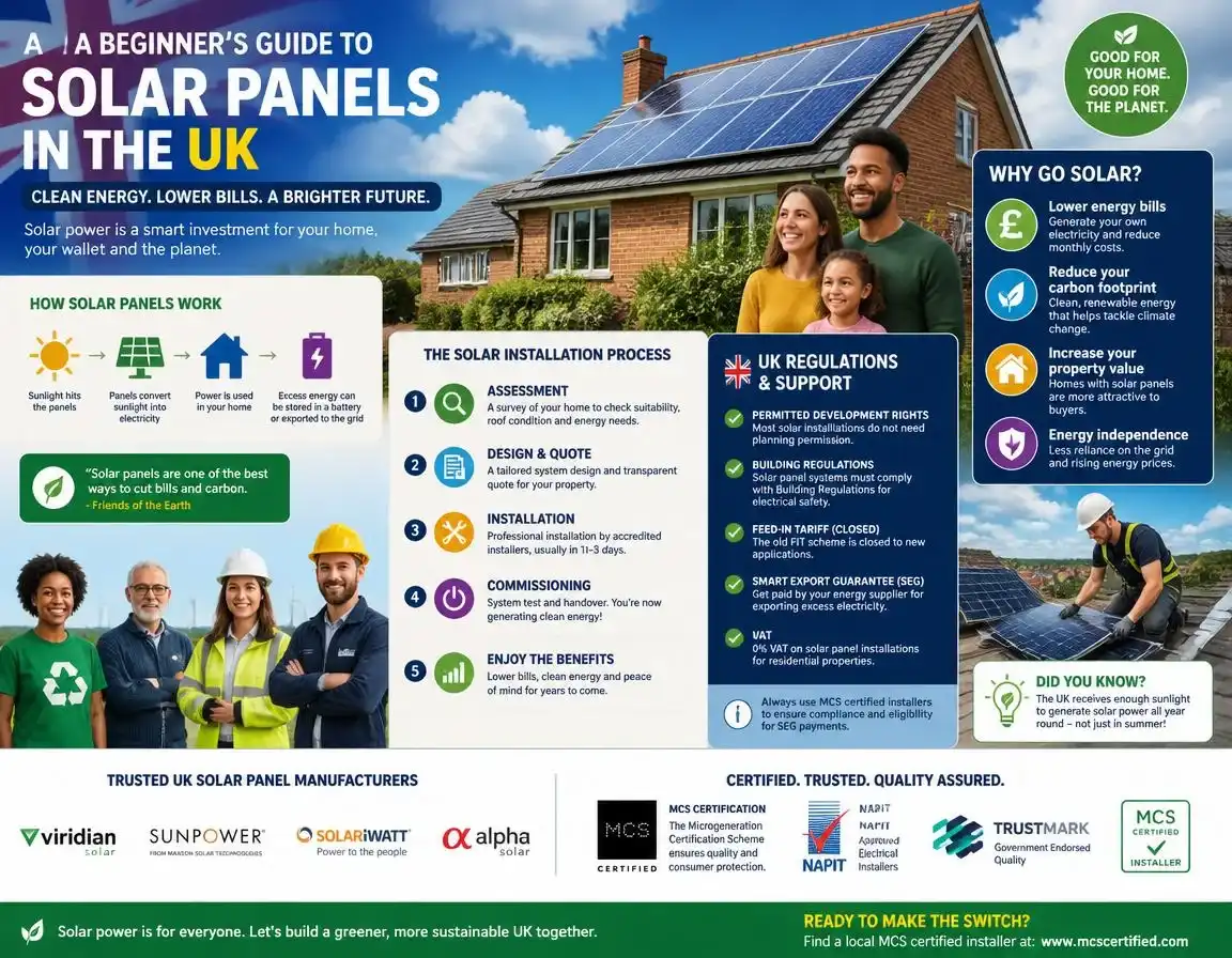 Solar Panels for Beginners: Your Simple UK Start Guide (2026)