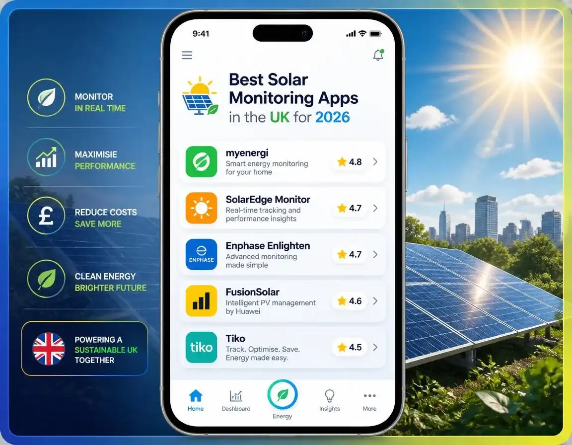 Best Solar Monitoring Apps UK 2026