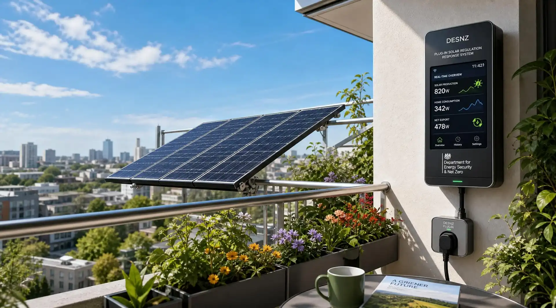 DESNZ plug-inbalcony solar regulation response