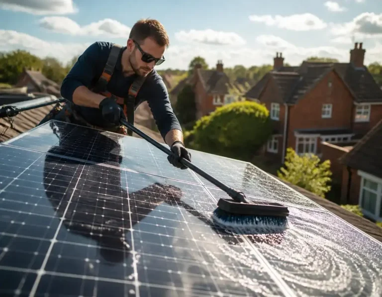 How to Clean Solar Panels UK