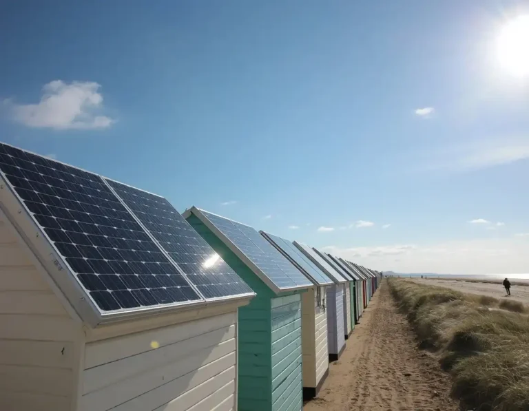 Solar Panels For Beach Huts UK