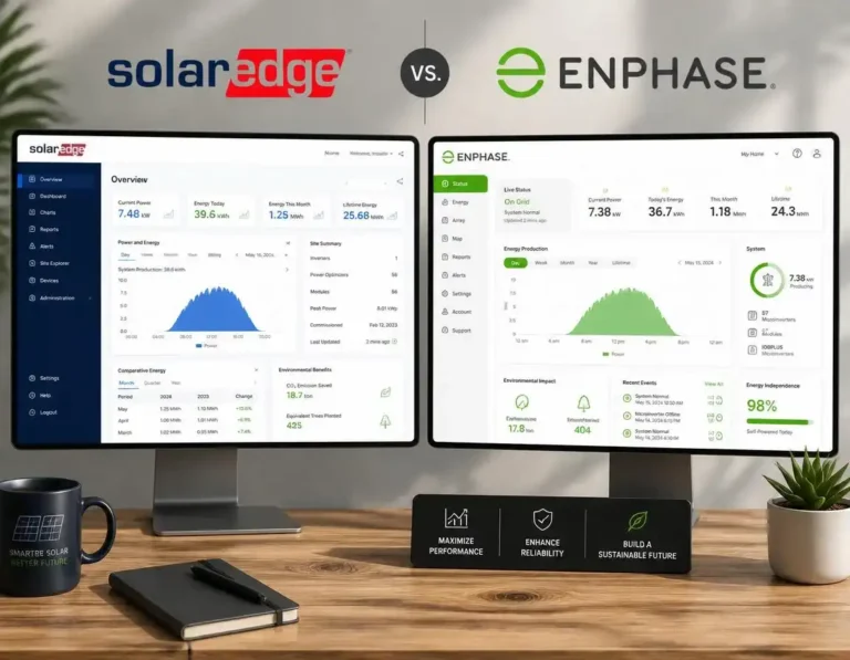 SolarEdge vs Enphase Monitoring