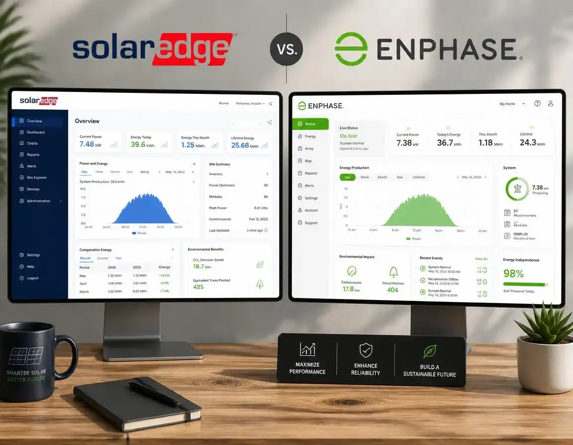 SolarEdge vs Enphase Monitoring