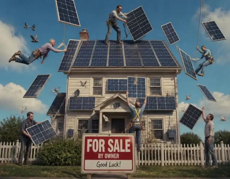 The 'Free' Solar Panels That Could Stop You Selling Your House