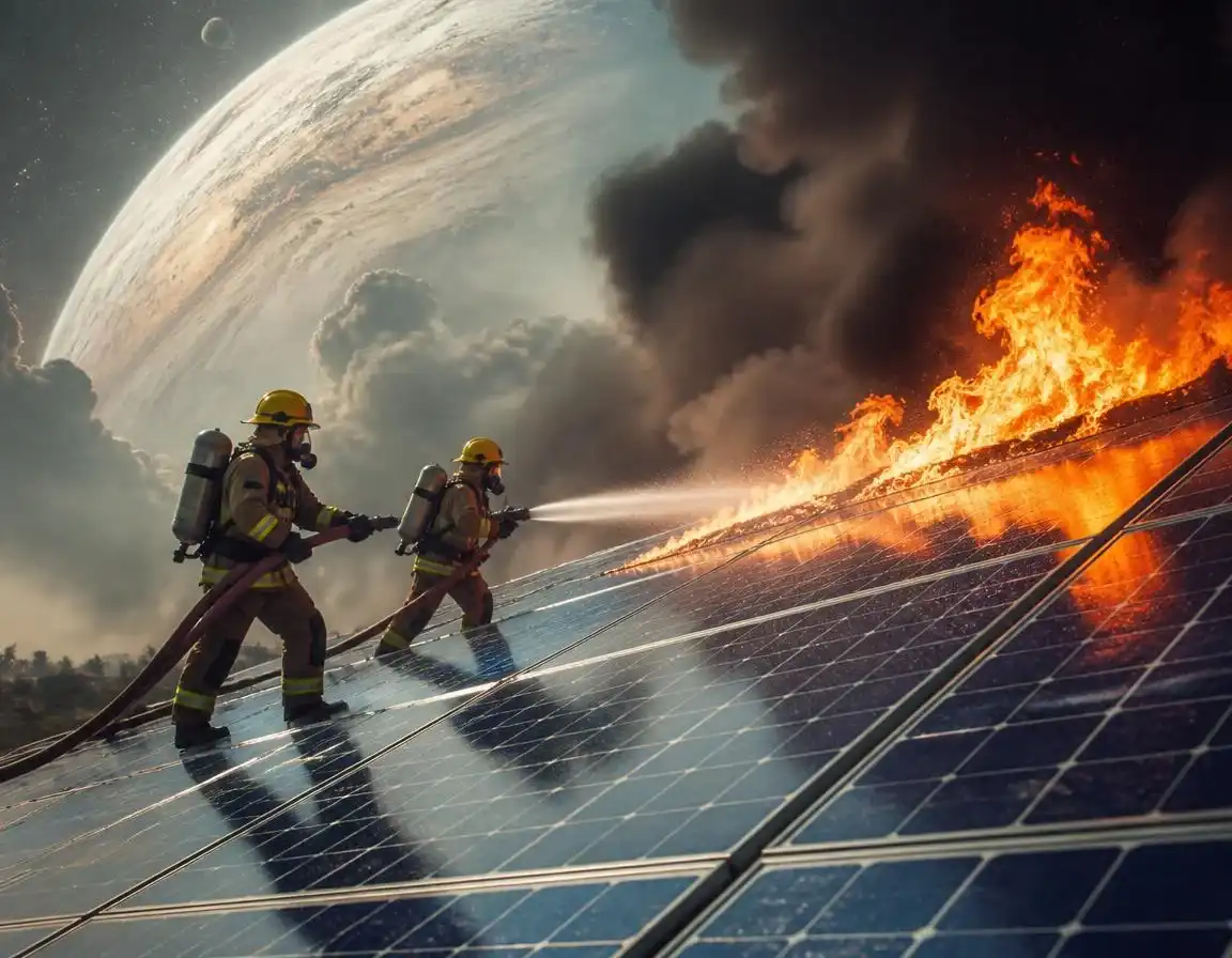 UK Fire Crews Attend a Solar Panel Fire Every Two Days