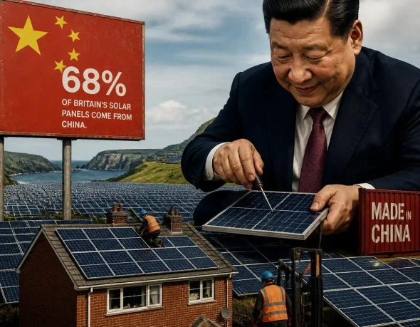 68% of Britain's Solar Panels Come From China