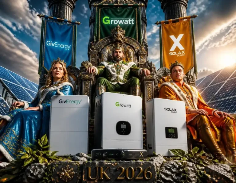 Growatt vs GivEnergy vs SolaX UK 2026