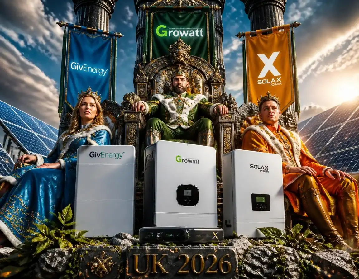 Growatt vs GivEnergy vs SolaX UK 2026