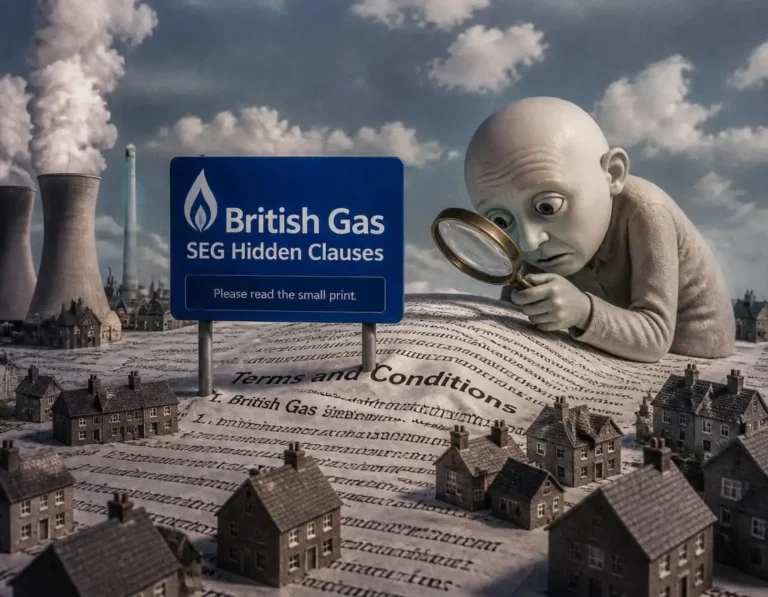 British Gas SEG Hidden Clauses