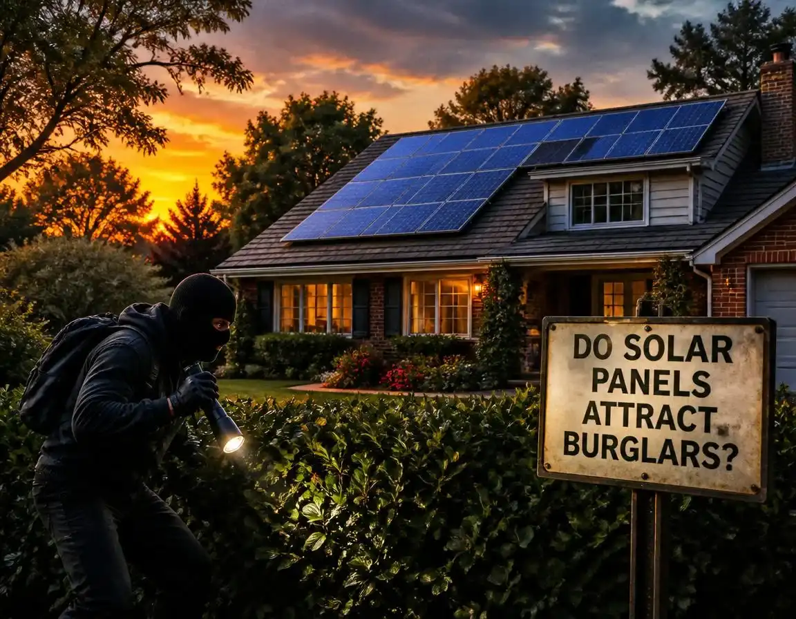 Do Solar Panels Attract Burglars?