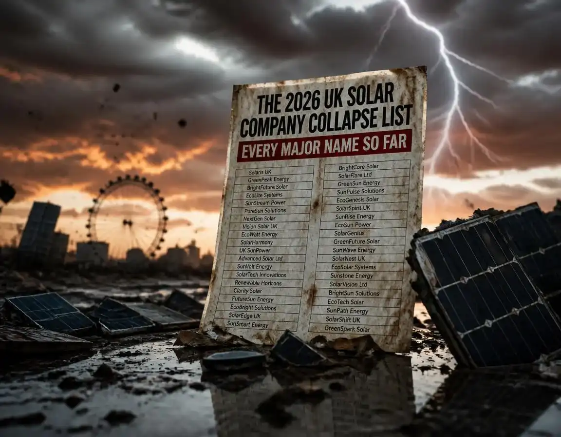 The 2026 UK Solar Company Collapse List
