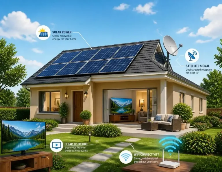 Do Solar Panels Interfere With TV, WiFi or Satellite