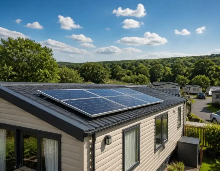 Solar Panels for Static Caravans & Park Homes UK