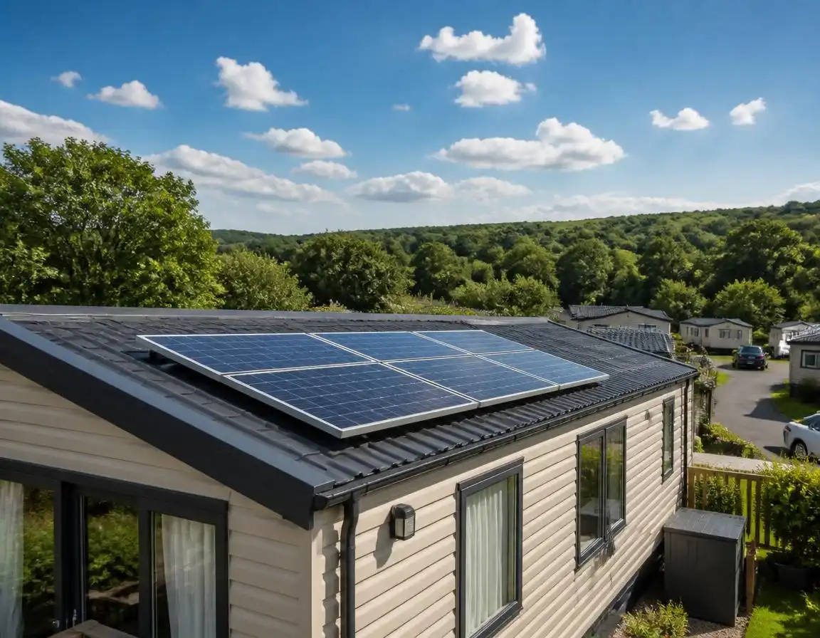 Solar Panels for Static Caravans & Park Homes UK