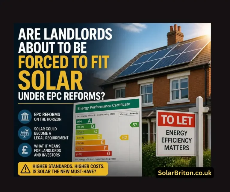 Are Landlords About to Be Forced to Fit Solar Under EPC Reforms