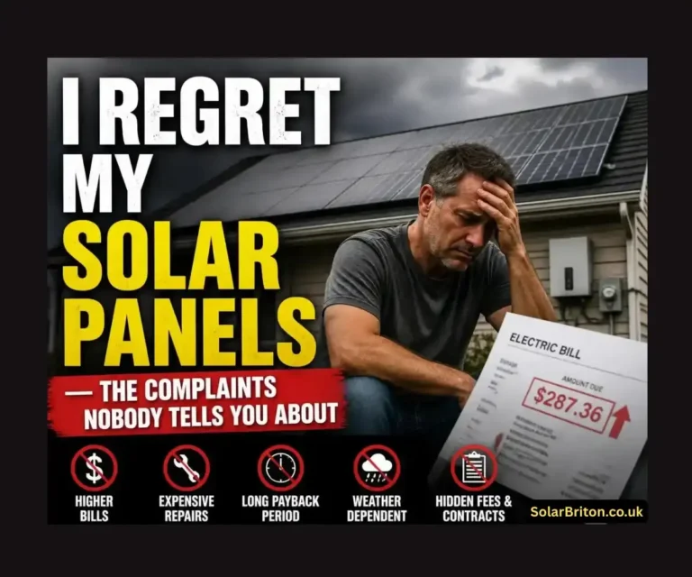 I regret my solar panels
