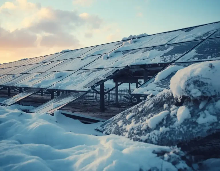Solar Panel Snow & Ice Damage in the UK