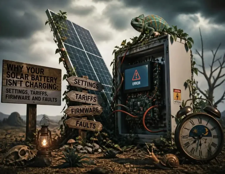 Why Your Solar Battery Isn't Charging
