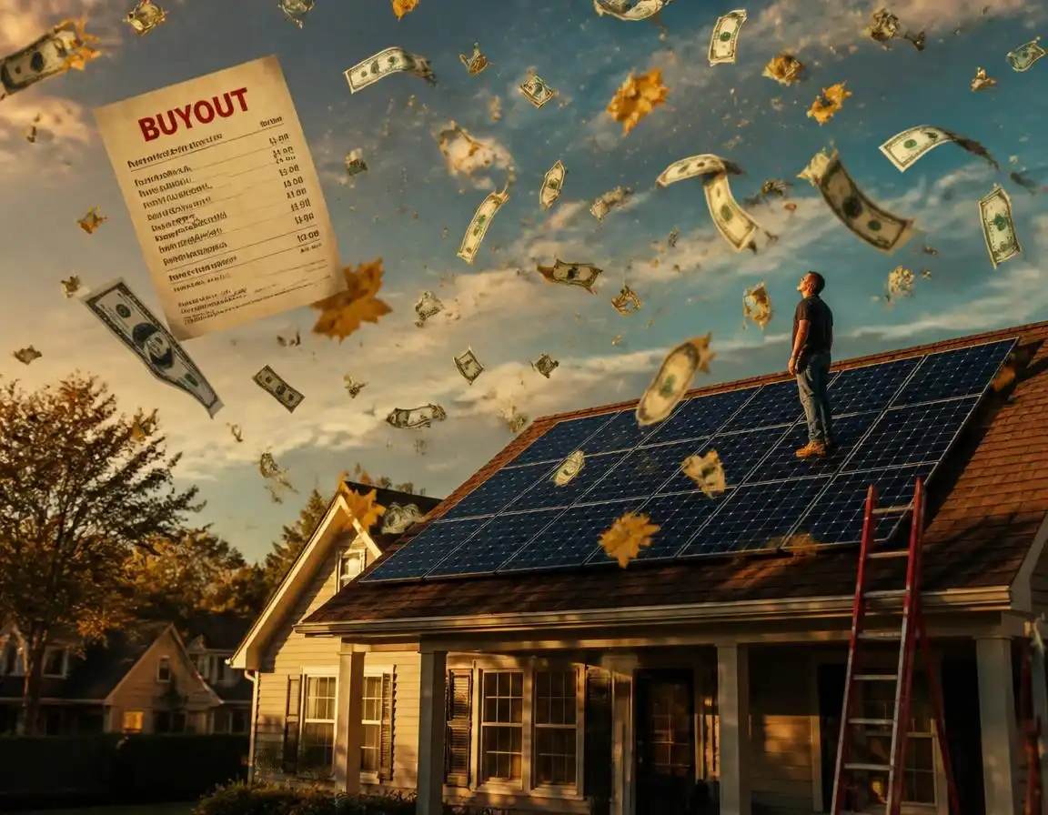 Rent-a-Roof Buyout: What It Actually Costs to Own Your Panels Outright