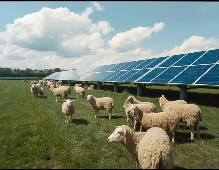 Agrivoltaics on UK Farms: Solar Panels & Sheep