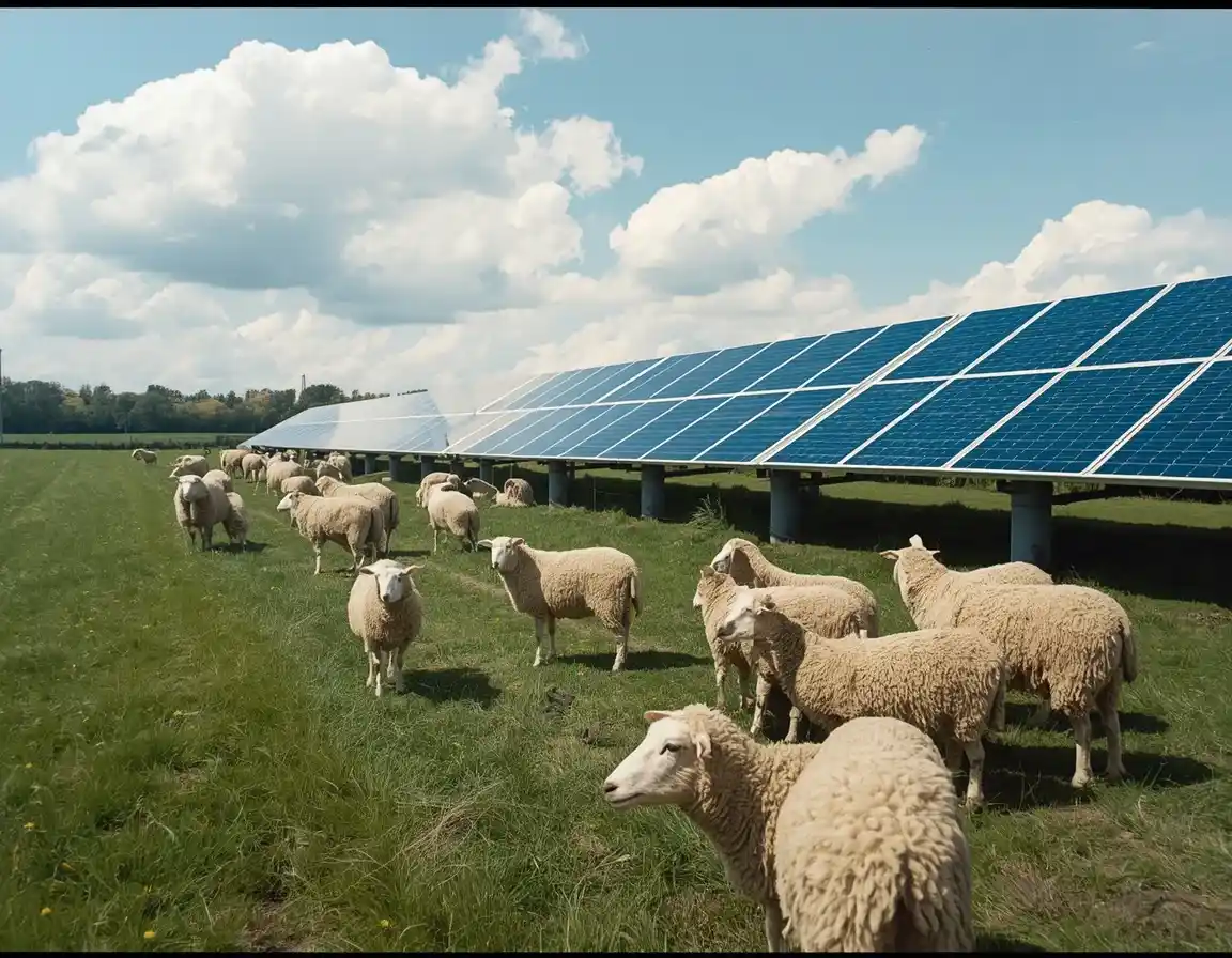 Agrivoltaics on UK Farms: Solar Panels & Sheep