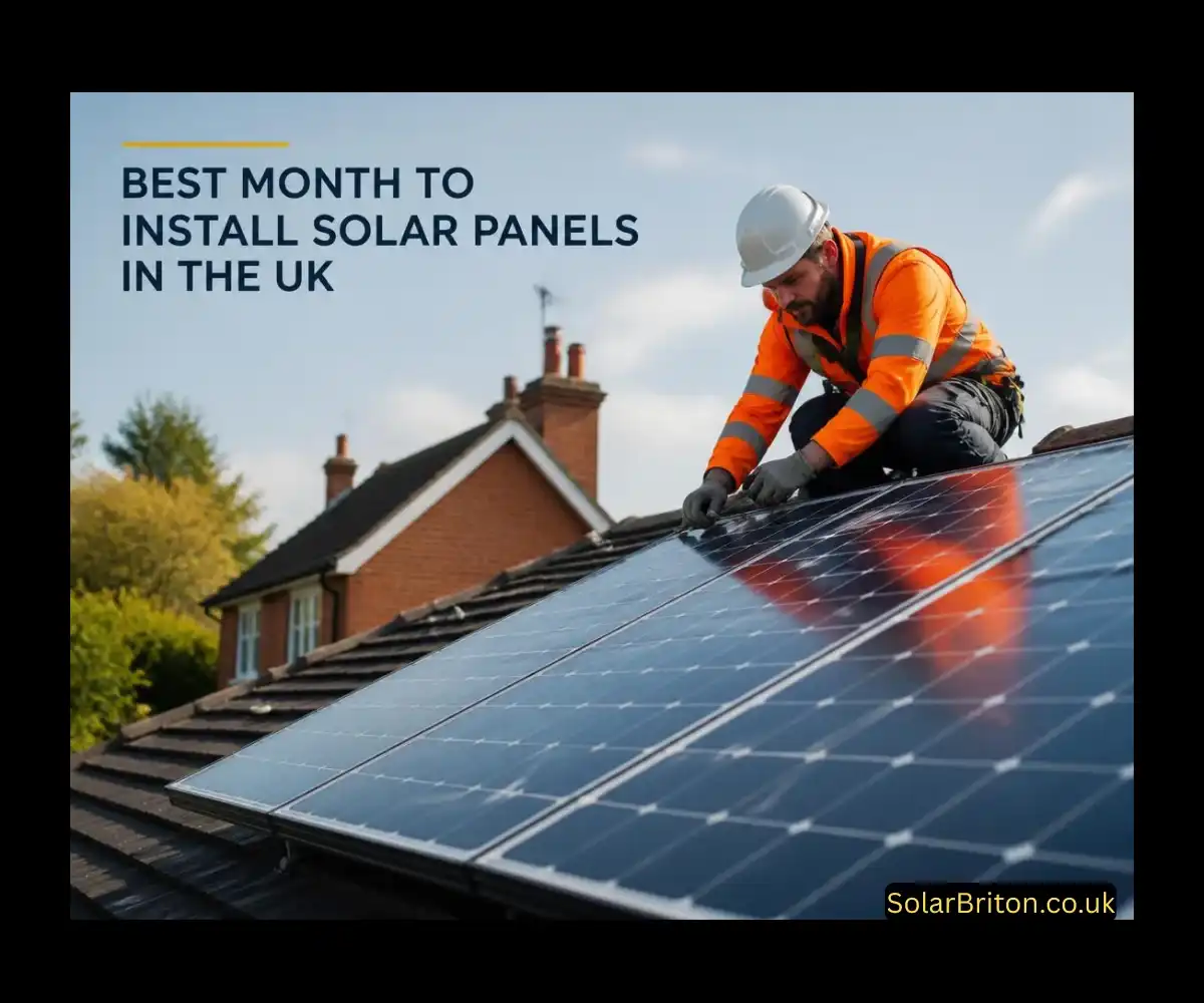Best Month to Install Solar Panels in the UK