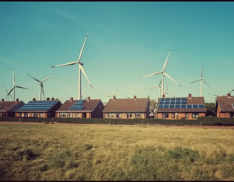 solar panel plus wind turbine UK homes